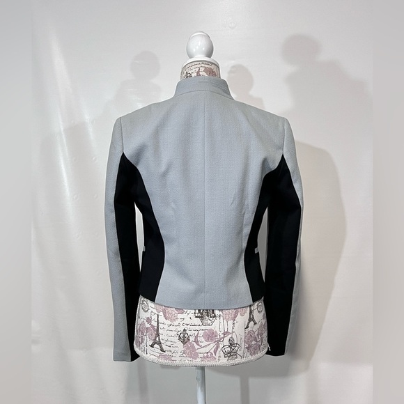 RACHEL‎ ROY Gray and black crop blazer size 4 - Picture 5 of 12